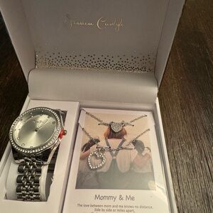 Jessica Carlyle Watch and matching Mommy & Me necklace set